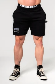 Spodenki męskie Nebbia Gym Sweatshorts GYM BRO 352 Black