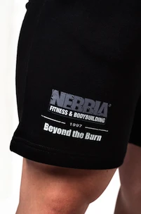 Spodenki męskie Nebbia  Gym Sweatshorts GYM BRO 352 Black