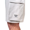 Spodenki męskie Nebbia NEBBIA x OLYMPIA Washed Loose Fit Cargo Shorts LEGACY 787 light grey