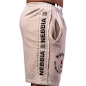 Spodenki męskie Nebbia NEBBIA x OLYMPIA Washed Sweat Shorts LEGEND 786 light grey