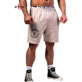 Spodenki męskie Nebbia NEBBIA x OLYMPIA Washed Sweat Shorts LEGEND 786 light grey