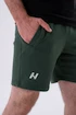 Spodenki męskie Nebbia  Relaxed-fit Shorts with Side Pockets 319 dark green