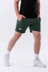 Spodenki męskie Nebbia  Relaxed-fit Shorts with Side Pockets 319 dark green