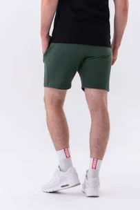 Spodenki męskie Nebbia  Relaxed-fit Shorts with Side Pockets 319 dark green