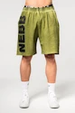 Spodenki męskie Nebbia  Washed-off Gym Sweatshorts NO BS 367 Light Green
