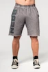 Spodenki męskie Nebbia  Washed-off Gym Sweatshorts NO BS 367 Light Grey