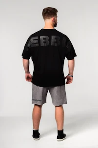 Spodenki męskie Nebbia  Washed-off Gym Sweatshorts NO BS 367 Light Grey