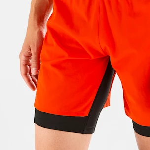 Spodenki męskie Salomon Cross Twinskin Shorts Fiery Red