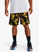 Spodenki męskie Under Armour  BASELINE 10'' PRINT SHORT-YLW