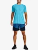 Spodenki męskie Under Armour  Knit Woven Hybrid Shorts-BLU