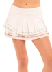 Spódnica damska Lucky in Love  Sahara Pleat Tier Skirt White