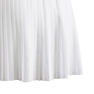 Spódnica dziewczęca adidas  G Club Pleat Skirt White 140 cm