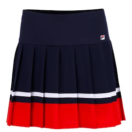 Spódnica dziewczęca Fila Skort Sabine Girls Navy/Fila Red