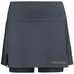 Spódnica dziewczęca Head  Club Basic Skort Girls Anthracite