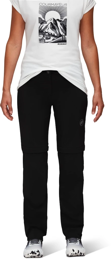 Spodnie damskie Mammut  Runbold Zip Off Pants Black