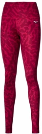 Spodnie damskie Mizuno Printed Tight /Persian Red