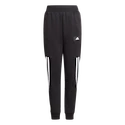 Spodnie dresowe chłopięce adidas  Future Icons 3-Stripes Tapered-Leg Pants Black