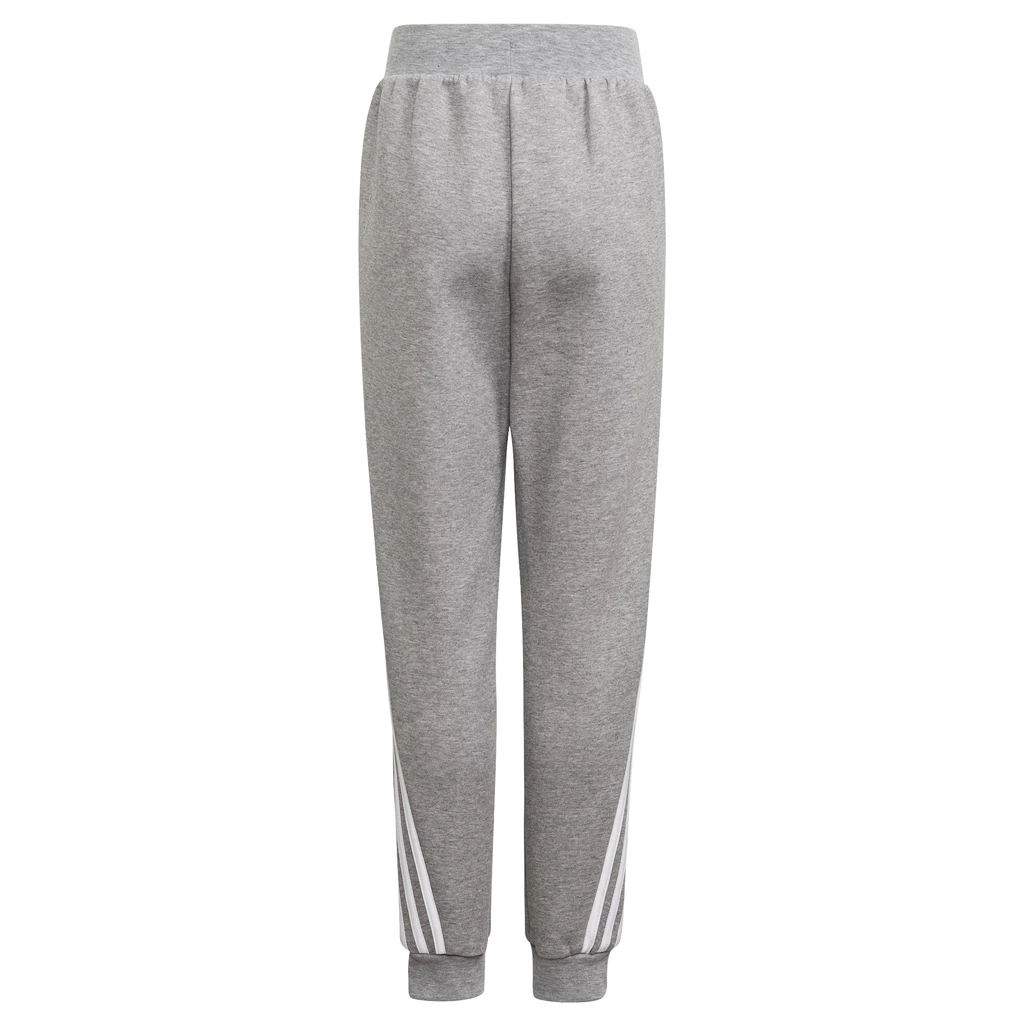 Spodnie dresowe chłopięce adidas  Future Icons 3-Stripes Tapered-Leg Pants Medium Grey Heather