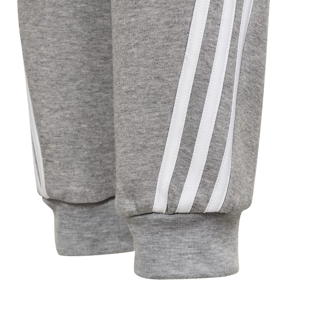 Spodnie dresowe chłopięce adidas  Future Icons 3-Stripes Tapered-Leg Pants Medium Grey Heather