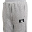 Spodnie dresowe chłopięce adidas  Future Icons 3-Stripes Tapered-Leg Pants Medium Grey Heather