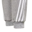 Spodnie dresowe chłopięce adidas  Future Icons 3-Stripes Tapered-Leg Pants Medium Grey Heather