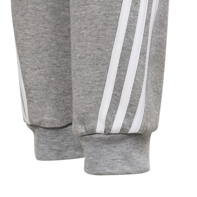 Spodnie dresowe chłopięce adidas  Future Icons 3-Stripes Tapered-Leg Pants Medium Grey Heather