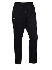 Spodnie dziecięce CCM TAPERED LOCKER ROOM FLEECE PANT Black