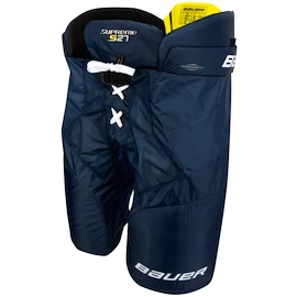 Spodnie hokejowe Bauer Supreme S27 Royal Blue Junior