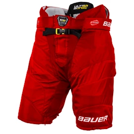Spodnie hokejowe Bauer Supreme Ultrasonic Red Intermediate