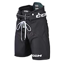 Spodnie hokejowe CCM JetSpeed FTWomen Velcro Black Junior