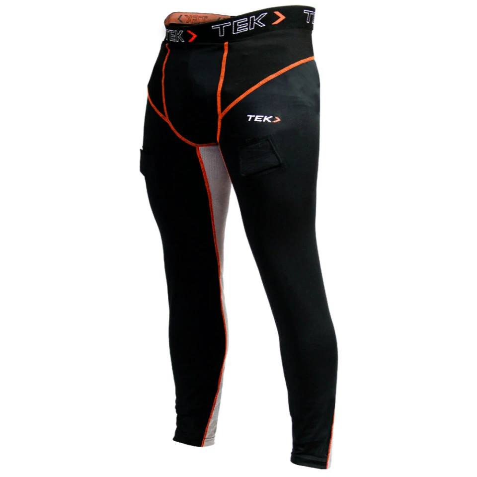 Spodnie kompresyjne POWERTEK  V7.0 Gel Print Senior L