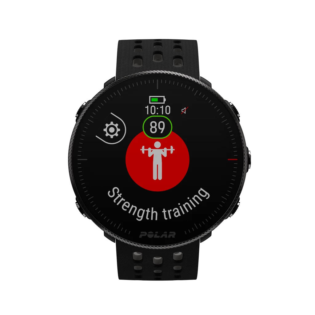 Sporttester Polar Vantage M 2 black/grey