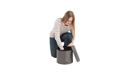 Stolik dziecięcy Outwell  Dawlish Low Seat & Storage Grey Melange SS22