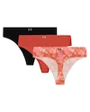 Stringi damskie Under Armour Ess Stretch Nov NS THONG 3Pack