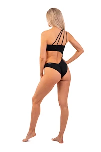 Strój kąpielowy Nebbia  One Shoulder Asymmetrical Monokini 459 Black M