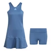 Sukienka damska adidas  Tennis Y-Dress Blue