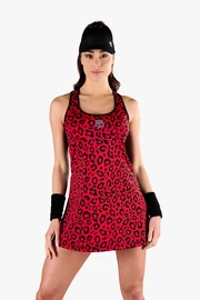 Sukienka damska Hydrogen Panther Tech Dress Black/Red