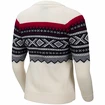 Sweter damski Ulvang  Marius Round Neck Vanilla/Ulang Red