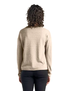 Sweter Icebreaker  Flaxen LS V Sweater Beige S