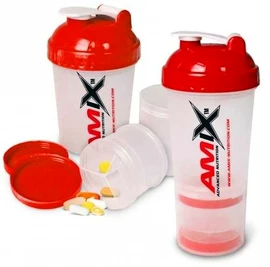 Szejker Amix Nutrition Monster Bottle 600 ml White/Red