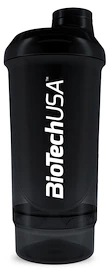 Szejker BioTech USA Wave + Compact 500 ml + 150 ml Black