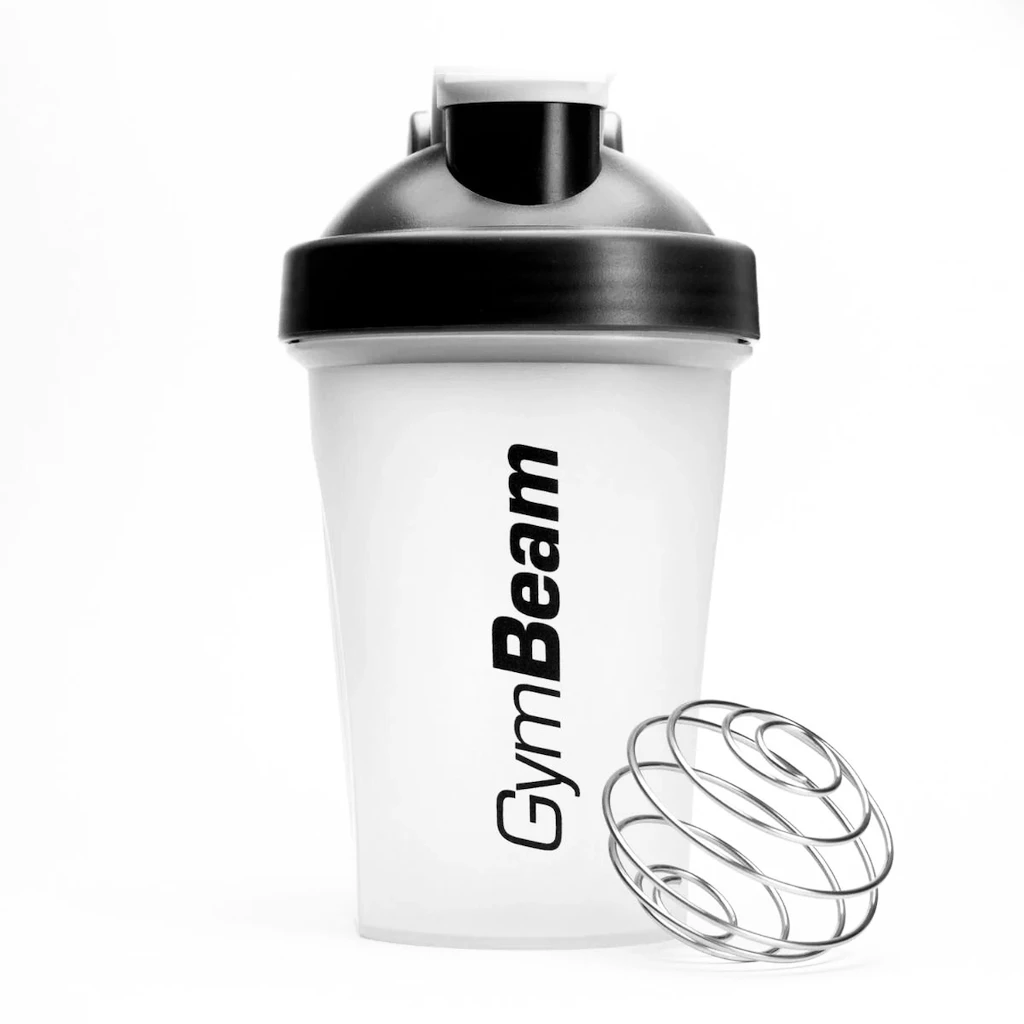 Szejker GymBeam  Blend Bottle Transparent 400 ml