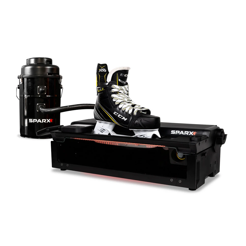 Szlifierka + Podstawa Sparx  Sharpener 3 Commercial + Odkurzacz PV100 Vacuum