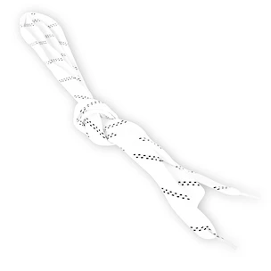 Sznurowadła hokejowe Tempish  160 - 260 cm  160 cm, Biały