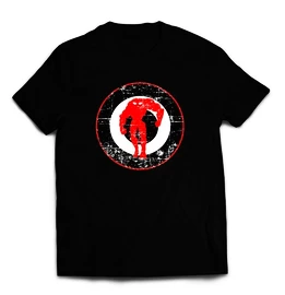 T-shirt męski Czech Virus w kolorze czarnym