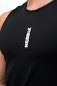 T-shirt męski Nebbia Performance+ Funkcjonalny T-shirt sportowy DYNAMIC czarny