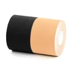 Taśma do tapingu BronVit  Sport kinesiology tape balení 2 x 6m – classic – černá + béžová