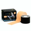 Taśma do tapingu BronVit  Sport kinesiology tape balení 2 x 6m – classic – černá + béžová