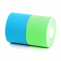 Taśma do tapingu BronVit  Sport kinesiology tape balení 2 x 6m – classic –  modrá + zelená