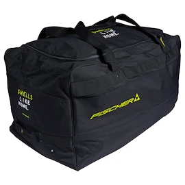Torba hokejowa bramkarska na kółkach Fischer Black/Yellow Junior